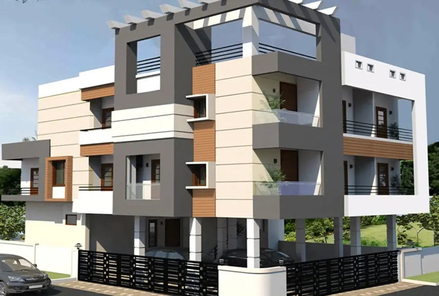 A perfect blend between modern and traditional architecture, Anss Crafters Architects is one of the best architects in Tamil Nadu.